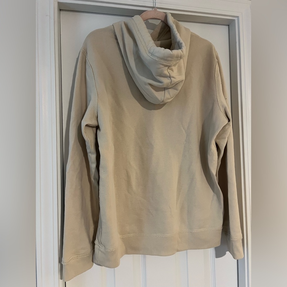 Abercrombie & Fitch Cream Sweatshirt hoodie - Picture 2 of 4